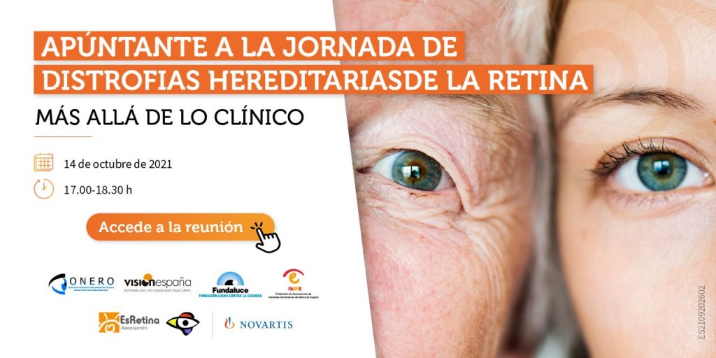 Ahora puedes acceder a las ponencias “Distrofias Hereditarias de Retina, más allá de lo clínico”