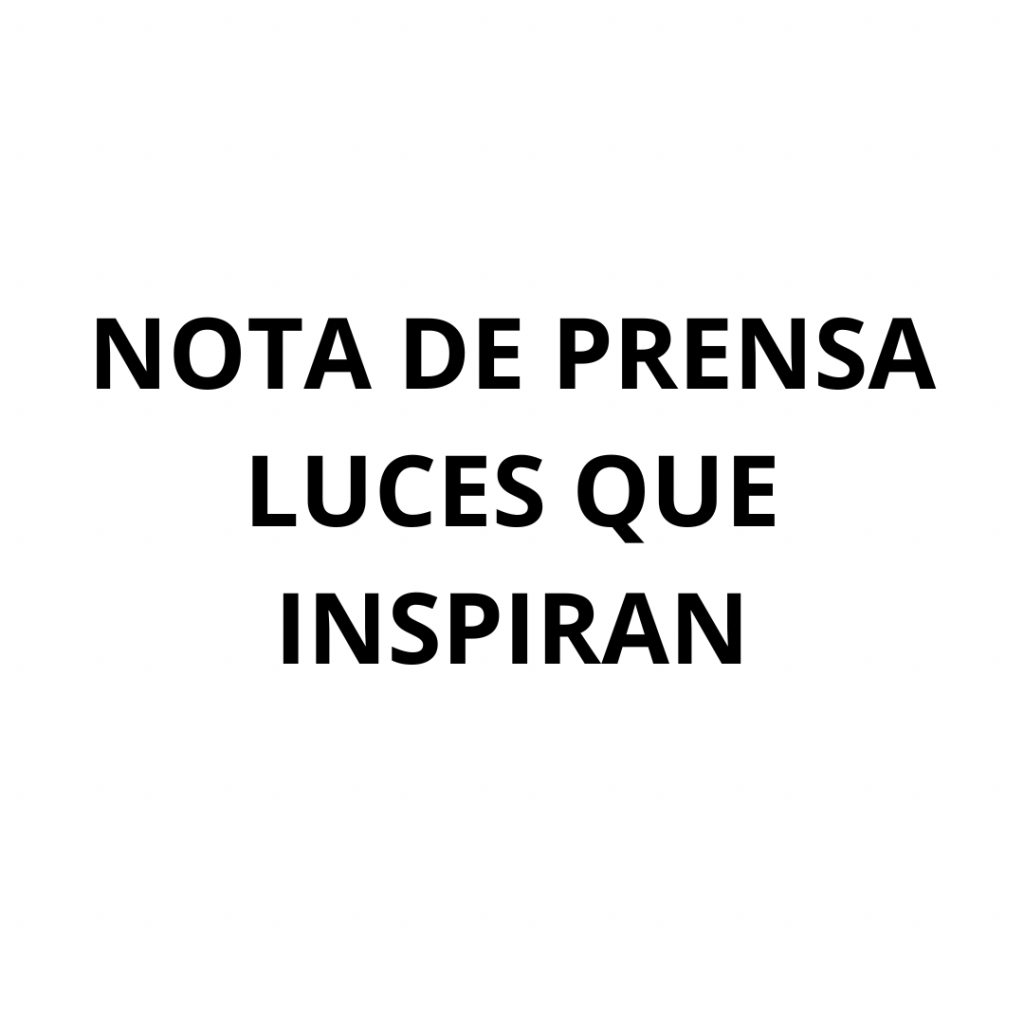NOTA DE PRENSA LUCES QUE INSPIRAN 2024