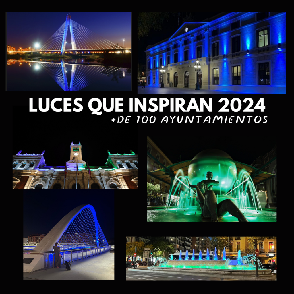Más de 100 municipios han iluminado sus edificios por el Día Mundial de la Retina