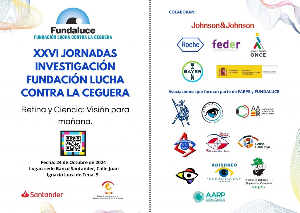 ¡Quedan solo 2 días para las XXVI Jornadas De Investigación Fundación Lucha Contra la Ceguera!