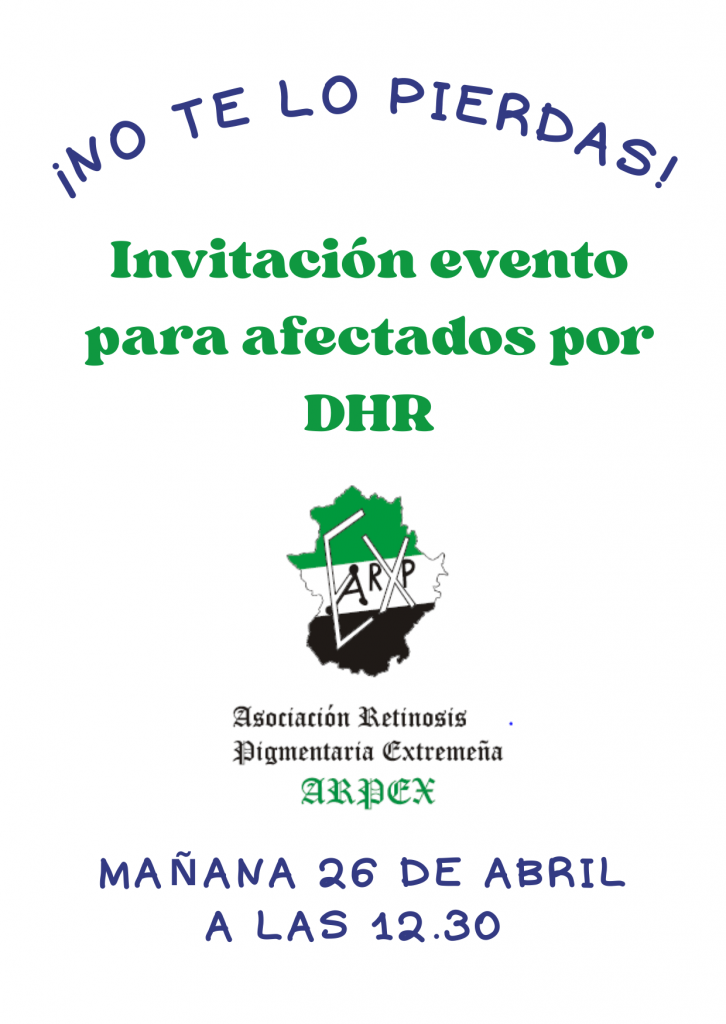 Invitación a la Mesa Científica de ARPEX – 26 de abril en Fuente del Maestre