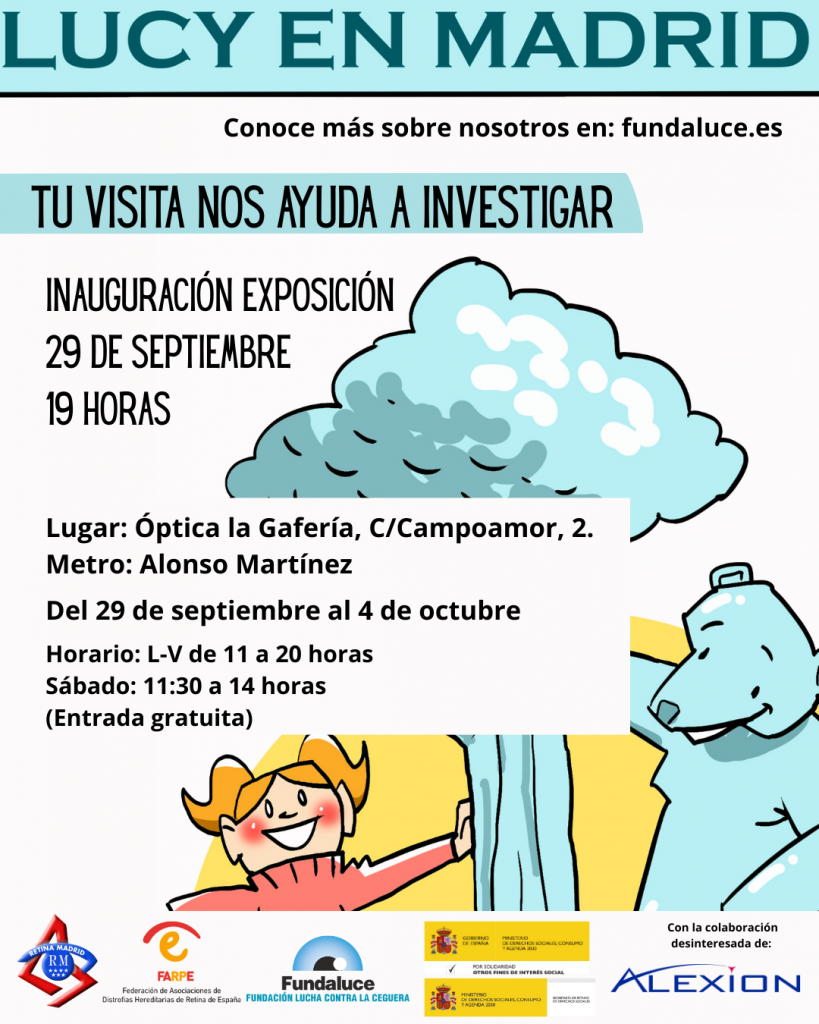 EXPOSICIÓN MADRID LUCY Y SU PUNTO DE VISTA