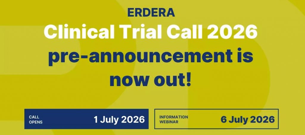 ERDERA lanza su Convocatoria de Ensayos Clínicos 2026.