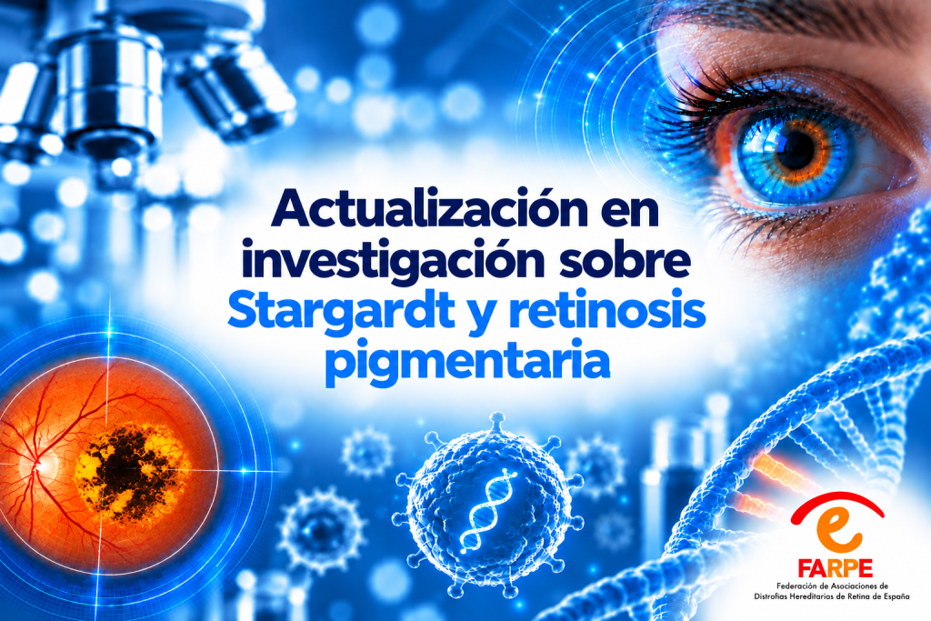 Actualización en investigación sobre Stargardt y retinosis pigmentaria