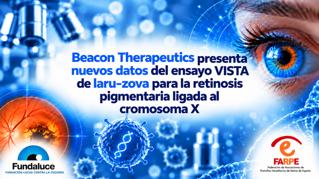 Beacon Therapeutics presenta nuevos datos del ensayo VISTA de laru-zova para la retinosis pigmentaria ligada al cromosoma X
